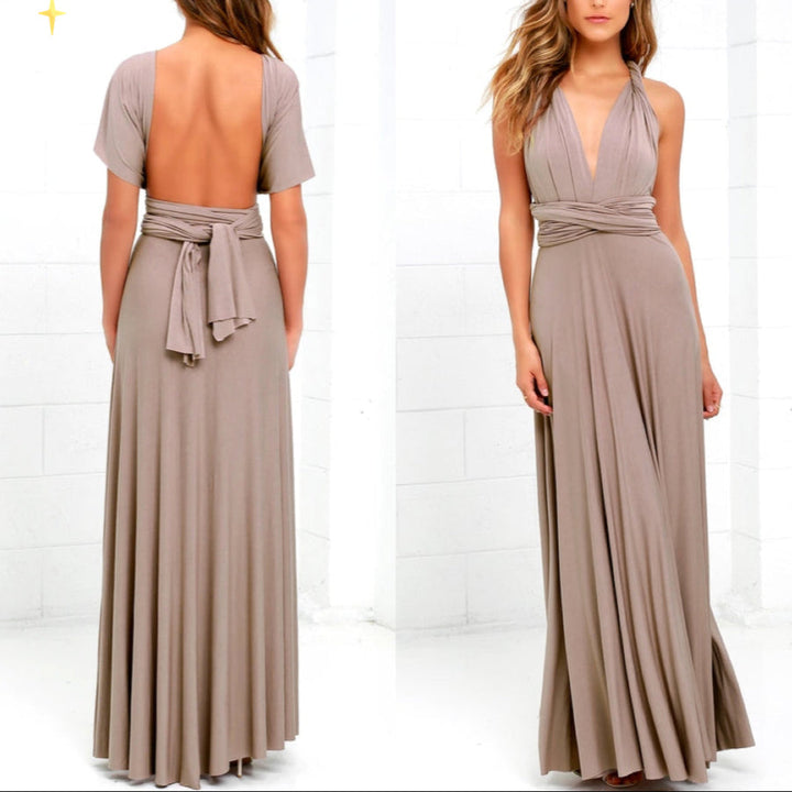 Monika | Dame Afslappet Én-Skulder Maxi Kjole - Freya Kobenhavn