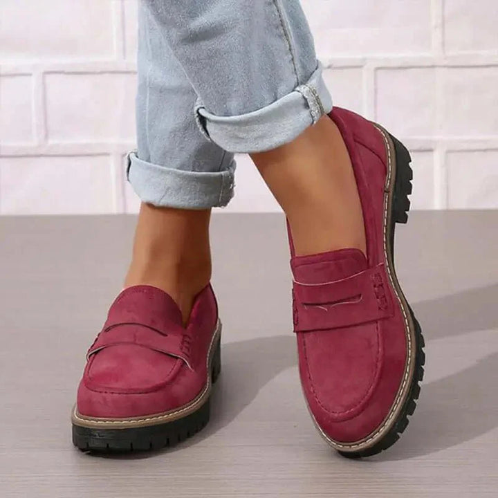 Christella | Dame Slip-On Loafers Med Kraftig Sål - Freya Kobenhavn