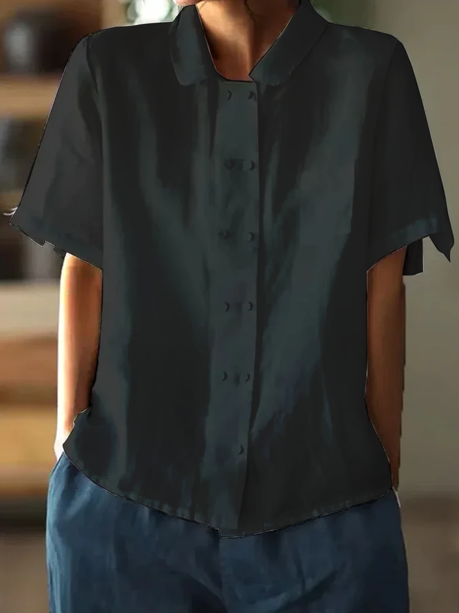 Juliane | Hvid Sommerbluse Med Løs Pasform - Freya Kobenhavn