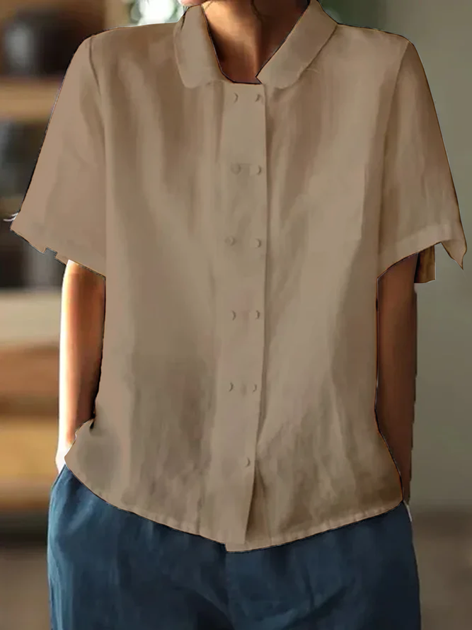 Juliane | Hvid Sommerbluse Med Løs Pasform - Freya Kobenhavn