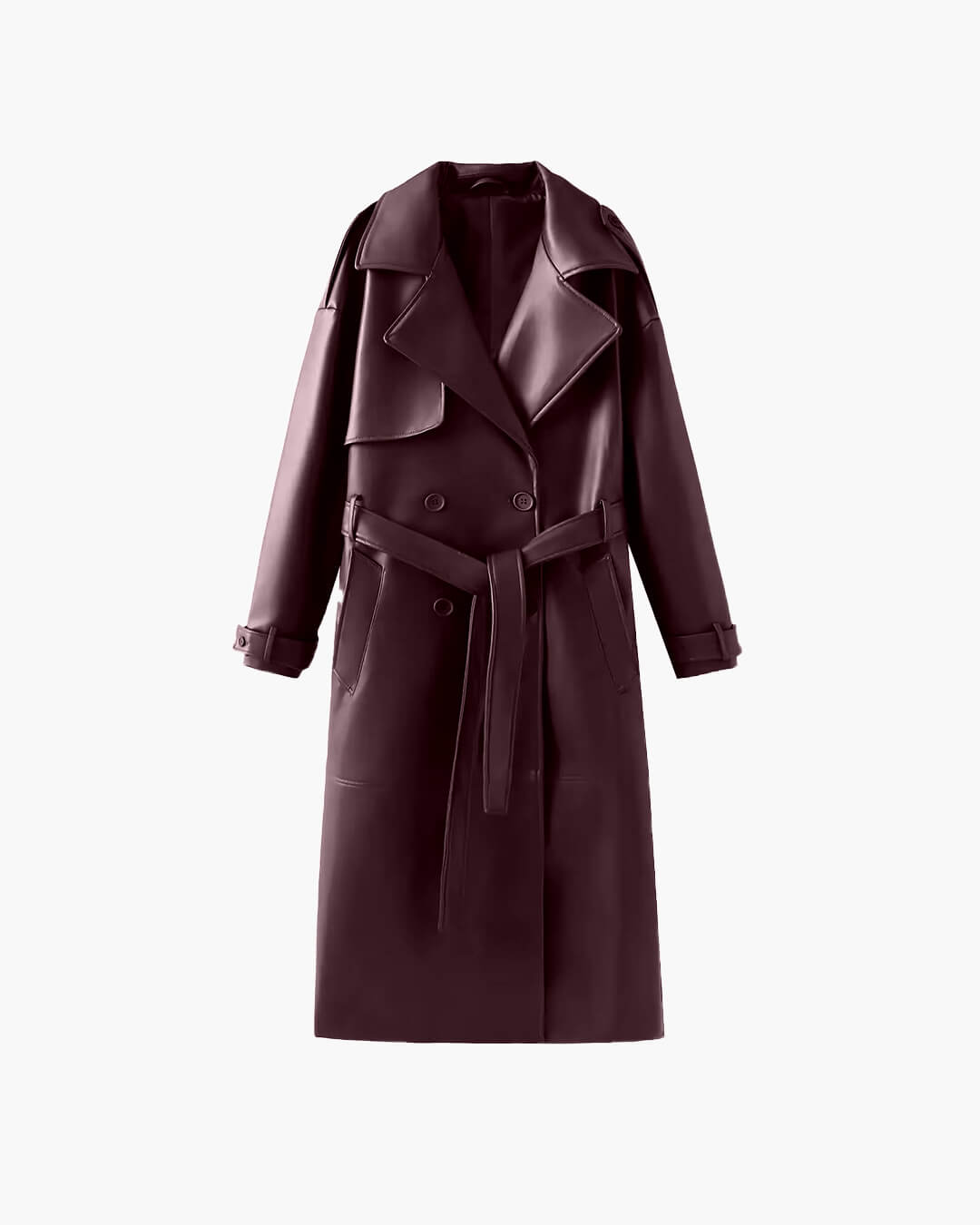 Bente | Dame Lang Vinter Maxi Trenchcoat