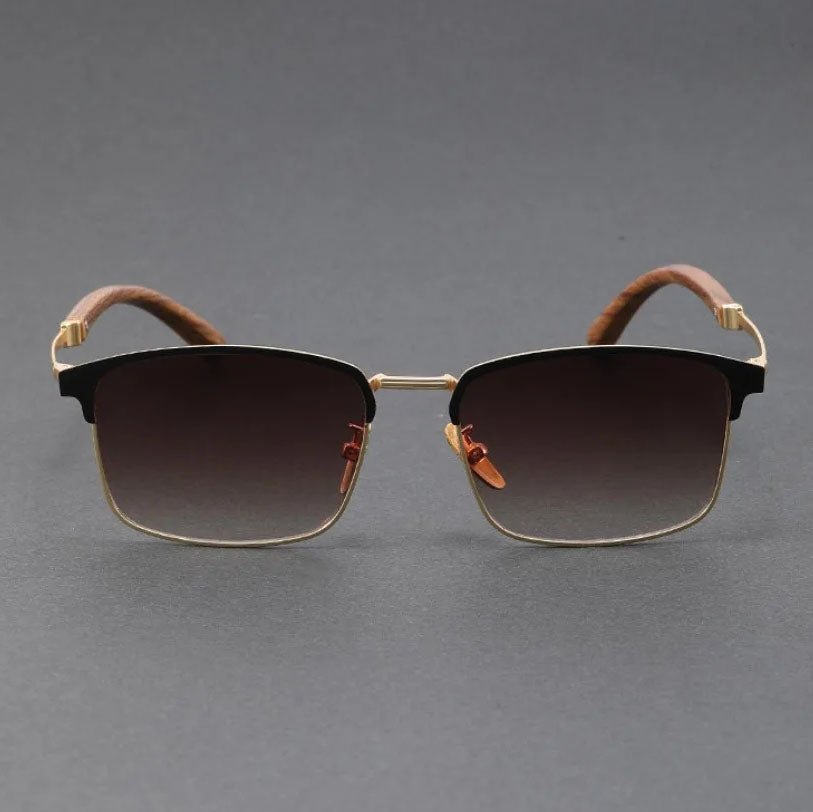 Sunglasses Clubmaster Halv-ramme UV400 Polariseret
