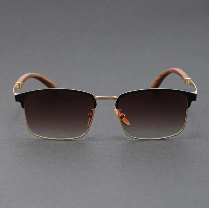 Sunglasses Clubmaster Halv-ramme UV400 Polariseret