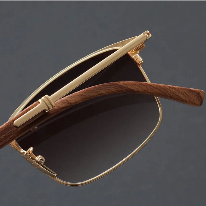 Sunglasses Clubmaster Halv-ramme UV400 Polariseret