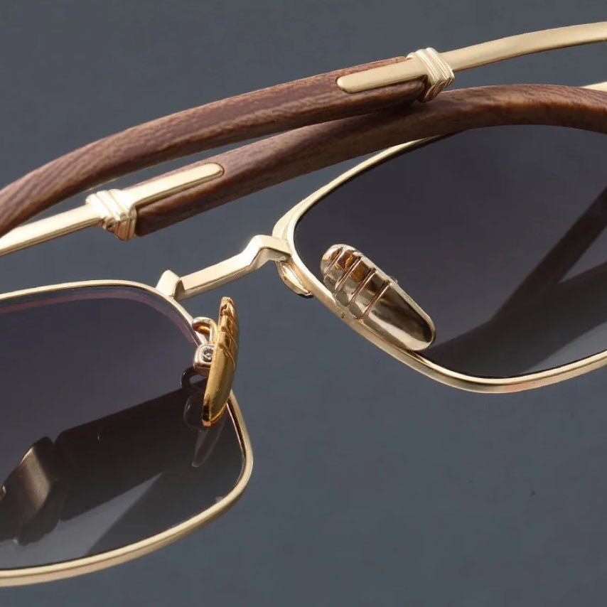 Sunglasses Clubmaster Halv-ramme UV400 Polariseret