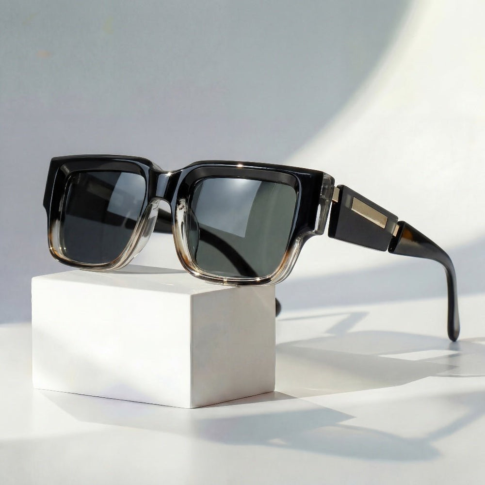 Sunglasses Firkantede Rammer UV400 Beskyttelse - Boasting Square (Original)