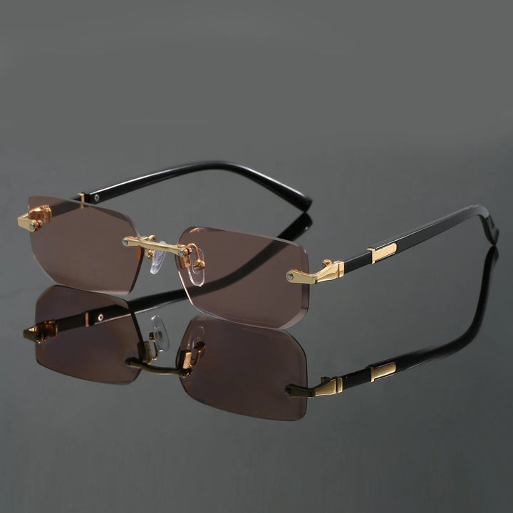 Sunglasses Rammeløse UV400 Beskyttelse Unisex - Pink