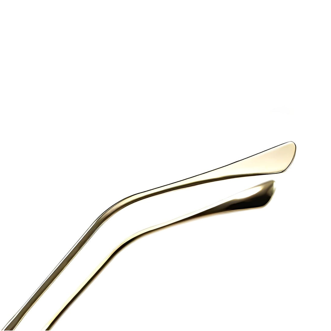 Sunglasses Retro Titanium Gradient UV400 Beskyttelse