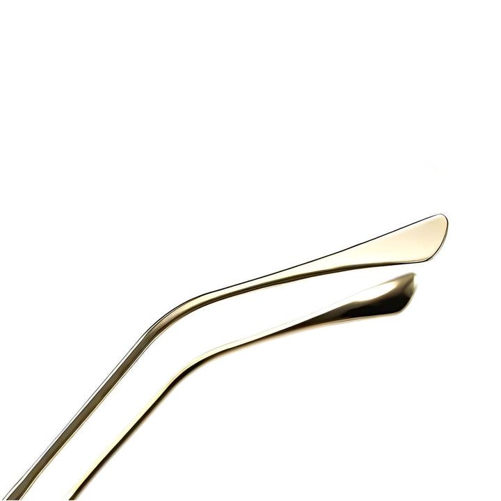 Sunglasses Retro Titanium Gradient UV400 Beskyttelse
