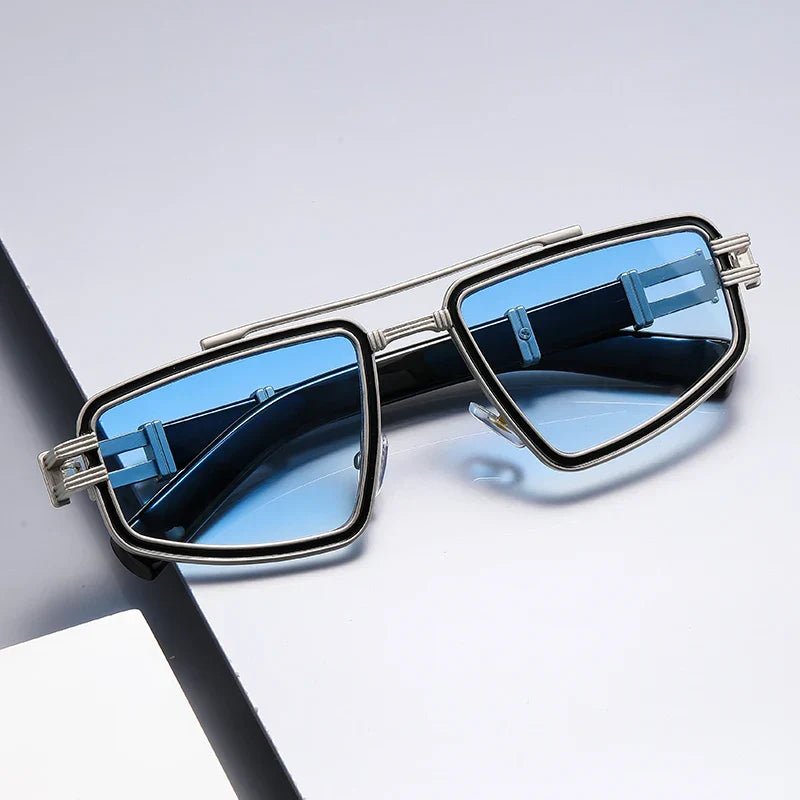 Sunglasses Titan Stel Kantede Rammer Dobbelt Bro