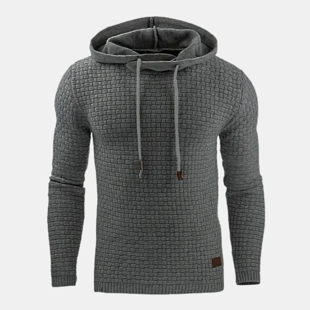 Wilfred | Mænds Tekstureret Slim Fit Pullover Hoodie - Freya Kobenhavn
