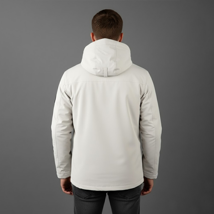 Jon | Herres vandtætte ski-vinterjakke med hætte til udendørsbrug - Freya Kobenhavn