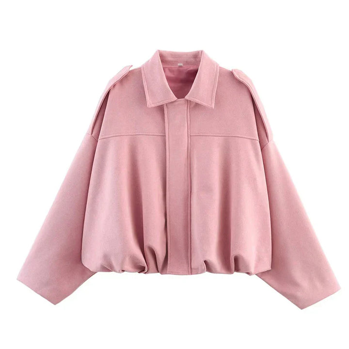 Yrsa | Dame Oversize Kort Bomberjakke