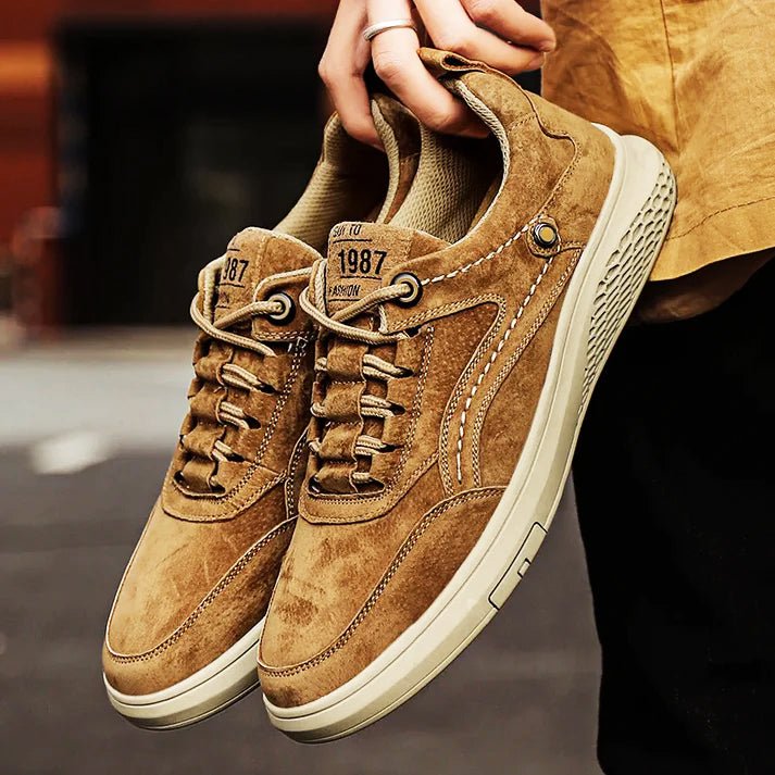 Preben | Herre Vinter Ruskindssneakers med Varm Foring - Freya Kobenhavn